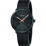 Calvin Klein High Noon Quartz Black Dial Black Mesh Bracelet Watch for Men - K8M21421 Authentic Buy Shop Now
