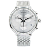 Calvin Klein High Noon Silver Dial Silver Mesh Bracelet Watch for Men - K8M27126 Authentic Buy Shop Now