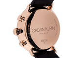 Calvin Klein High Noon Silver Dial Brown Leather Strap Watch for Men - K8M276G6 Authentic Buy Shop Now