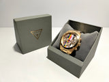 Guess Altitude Multifunction Gold Dial Gold Steel Strap Watch for Men - GW0434G1 Authentic Buy Shop Now