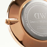 Daniel Wellington Classy St Mawes White Dial Brown Leather Strap Watch For Women - DW00100075 Authentic Buy Shop Now