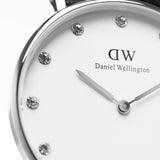 Daniel Wellington Classy Winchester White Dial Two Tone NATO Strap Watch For Women - DW00100081 Authentic Buy Shop Now