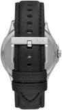 Armani Exchange Hampton Chronograph Black Dial Black Leather Strap Watch For Men - AX2101 Authentic Buy Shop Now