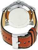 Fossil Grant Twist Multifunction Blue Dial Brown Leather Strap Watch for Men - ME1161 Authentic Buy Shop Now