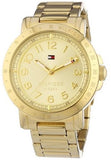 Tommy Hilfiger Bella Gold Dial Gold Steel Strap Watch for Women - 1781395 Authentic Buy Shop Now