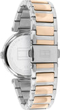 Tommy Hilfiger Lynn Quartz White Dial Two Tone Steel Strap Watch For Women - 1782236 Authentic Buy Shop Now