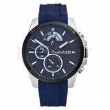Tommy Hilfiger Decker Quartz Blue Dial Blue Rubber Strap Watch for Men - 1791350 Authentic Buy Shop Now