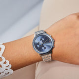 Tommy Hilfiger Casual Quartz Blue Dial Silver Steel Strap Watch For Women - 1782188 Authentic Buy Shop Now