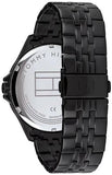 Tommy Hilfiger Shawn Quartz Black Dial Black Steel Strap Watch for Men - 1791611 Authentic Buy Shop Now