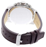 Tommy Hilfiger Decker Grey Dial Brown Leather Strap Watch for Men - 1791562 Authentic Buy Shop Now