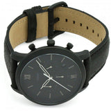 Fossil Neutra Chronograph Black Dial Black Leather Strap Watch for Men - FS5503 Authentic Buy Shop Now