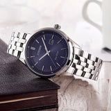 Citizen Eco Drive Blue Dial Silver Steel Strap Watch For Men - BM7250-56L Authentic Buy Shop Now