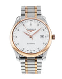 Longines Master Collection Automatic 40mm Silver Dial Two Tone Steel Strap Watch for Men - L2.793.5.77.7 Authentic Buy Shop Now