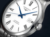 Longines Record Automatic Stainless Steel 40mm Watch for Men - L2.821.4.11.6 Authentic Buy Shop Now