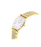Longines La Grande Classique de Longines Tonneau 22 Gold Watch for Women - L4.205.2.11.7 Authentic Buy Shop Now