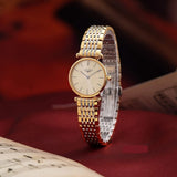 Longines La Grande Classique Quartz Gold Dial Two Tone Mesh Bracelet Watch for Women - L4.209.2.32.7 Authentic Buy Shop Now