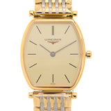Longines La Grande Classique Tonneau 22 Yellow Gold Watch for Women - L4.205.2.32.7 Authentic Buy Shop Now