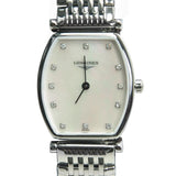 Longines La Grande Classique de Longines Tonneau White Dial Silver Steel Strap Watch for Women - L4.205.4.87.6 Authentic Buy Shop Now