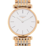 Longines La Grande Classique De Longines White Dial Two Tone Steel Strap Watch for Women - L4.209.1.92.7 Authentic Buy Shop Now