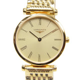 Longines La Grande Classique de Longines Gold Dial Gold Mesh Bracelet Watch for Women - L4.209.2.31.8 Authentic Buy Shop Now