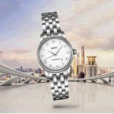 Mido Baroncelli III Automatic Silver Dial Silver Steel Strap Watch For Women - M7600.4.10.1 Authentic Buy Shop Now