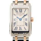 Longines Dolcevita 18K Gold Silver Dial Two Tone Steel Strap Watch for Women - L5.258.5.71.7 Authentic Buy Shop Now