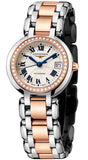 Longines PrimaLuna Automatic Diamond 26.5mm Silver Dial Two Tone Steel Strap Watch for Women - L8.111.5.79.6 Authentic Buy Shop Now