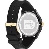 Lacoste 12.12 Black Dial Black Silicon Strap Watch for Men - 2011010 Authentic Buy Shop Now