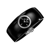 Emporio Armani Casual Analog Black Dial Black Leather Strap Watch For Women - AR0739 Authentic Buy Shop Now