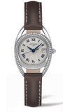 Longines Equestrian Arche Quartz Diamond Watch for Women - L6.136.0.71.2 Authentic Buy Shop Now