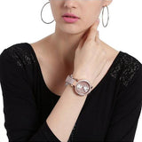 Michael Kors Parker Pink Dial Two Tone Steel Strap Watch for Women - MK5896 Authentic Buy Shop Now