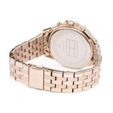 Tommy Hilfiger Ari Diamonds Silver Dial Rose Gold Steel Strap Watch for Women - 1781978 Authentic Buy Shop Now