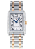 Longines Dolcevita Diamonds White Dial Two Tone Steel Strap Watch for Women - L5.258.5.79.7 Authentic Buy Shop Now