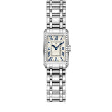 Longines Dolcevita Diamonds Silver Dial Silver Steel Strap Watch for Women - L5.258.0.71.6 Authentic Buy Shop Now
