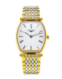 Longines La Grande Classique de Longines Tonneau 22 Gold Watch for Women - L4.205.2.11.7 Authentic Buy Shop Now