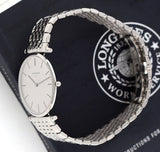 Longines La Grande Classique De Longines Silver Dial Silver Steel Strap Watch for Women - L4.755.4.72.6 Authentic Buy Shop Now