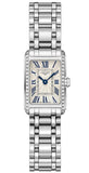 Longines Dolcevita Diamonds Silver Dial Silver Steel Strap Watch for Women - L5.258.0.71.6 Authentic Buy Shop Now