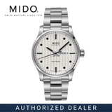 Mido Multifort Automatic Silver Dial Silver Steel Strap Watch For Men - M005.430.11.031.80 Authentic Buy Shop Now