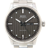 Mido Multifort Automatic Gray Dial Silver Steel Strap Watch For Men - M005.430.11.061.80 Authentic Buy Shop Now