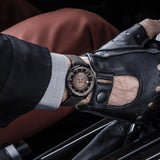 Mido Commander Automatic Gradient Black Dial Black Nylon Strap Watch For Men - M021.407.37.411.00 Authentic Buy Shop Now