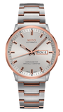 Mido Commander II Chronometer Automatic Silver Dial Two Tone Steel Strap Watch For Men - M021.431.22.031.00 Authentic Buy Shop Now