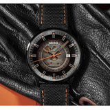 Mido Commander Automatic Gradient Black Dial Black Nylon Strap Watch For Men - M021.407.37.411.00 Authentic Buy Shop Now