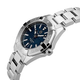 Tag Heuer Aquaracer Blue Dial Silver Steel Strap Watch for Women - WBD131D.BA0748 Authentic Buy Shop Now