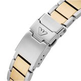 Emporio Armani World Explorer Blue Dial Two Tone Steel Strap Watch for Men - AR11682 Authentic Buy Shop Now