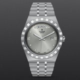 Tudor Royal Day Date Diamonds Automatic Silver Dial Silver Steel Strap Watch for Men - M28600-0002 Authentic Buy Shop Now