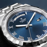 Tudor Royal Automatic Blue Dial Silver Steel Strap Watch for Men - M28600-0005 Authentic Buy Shop Now
