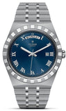 Tudor Royal Automatic Blue Dial Silver Steel Strap Watch for Men - M28600-0005 Authentic Buy Shop Now