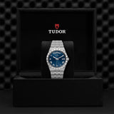 Tudor Royal Automatic Blue Dial Silver Steel Strap Watch for Men - M28600-0005 Authentic Buy Shop Now
