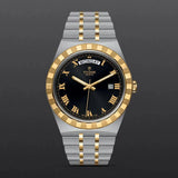 Tudor Royal Automatic Black Dial Two Tone Steel Strap Watch for Men - M28603-0003 Authentic Buy Shop Now