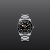 Tudor Black Bay 54 Black Dial Silver Steel Strap Watch for Men - M79000N-0001